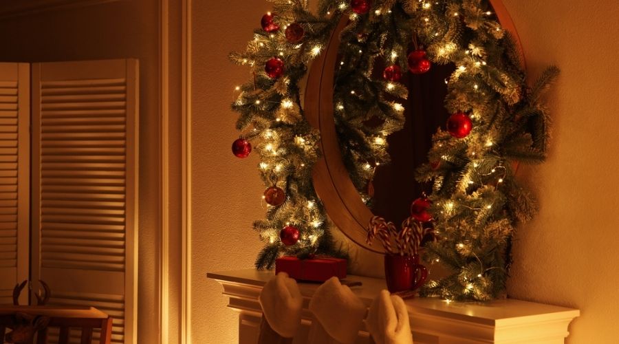 mirror over fireplace rules