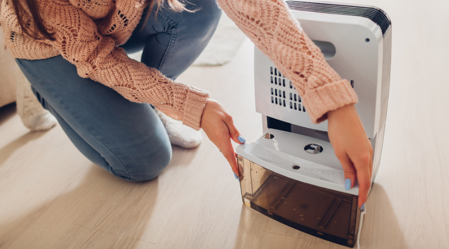 how to clean dehumidifier with vinegar